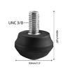 Universal Anti-slip Rubber Foot Pad Feet Spike Photography Accessory for Tripod