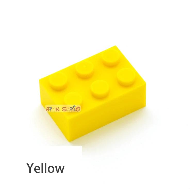 200Pcs Thick First-Class 2X3 Self-Assembly First-Class Building-Set First-Class Bricks High-Standard Miniature-Figureures Construction