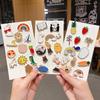 Adorable Japanese Cartoon Brooch: Trendy Alloy Lapel Pin for Kids' Clothes Accessories