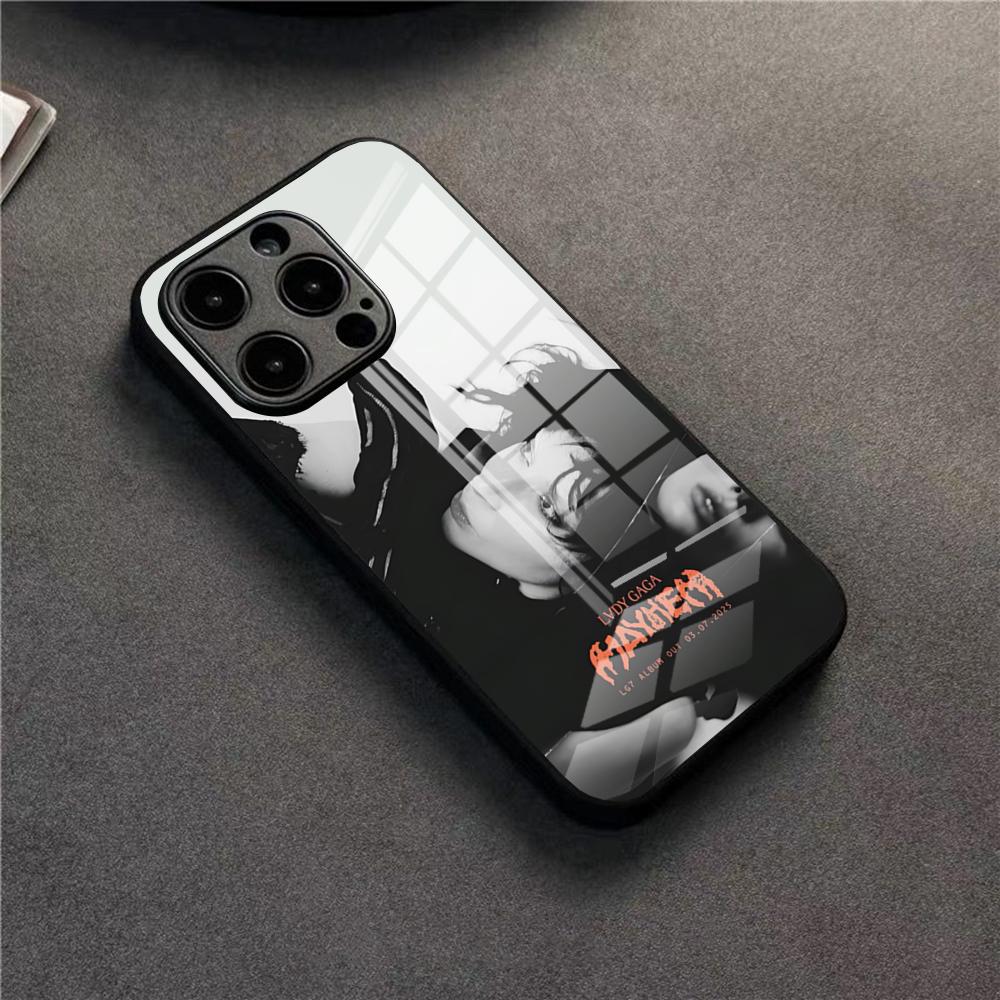 LADY-GAGA -MAYHEM Phone Case For 17 Pro Max IPhone 16 Pro 14 12 11 13 Mini X XR XS 15 Plus SE Glass Cover