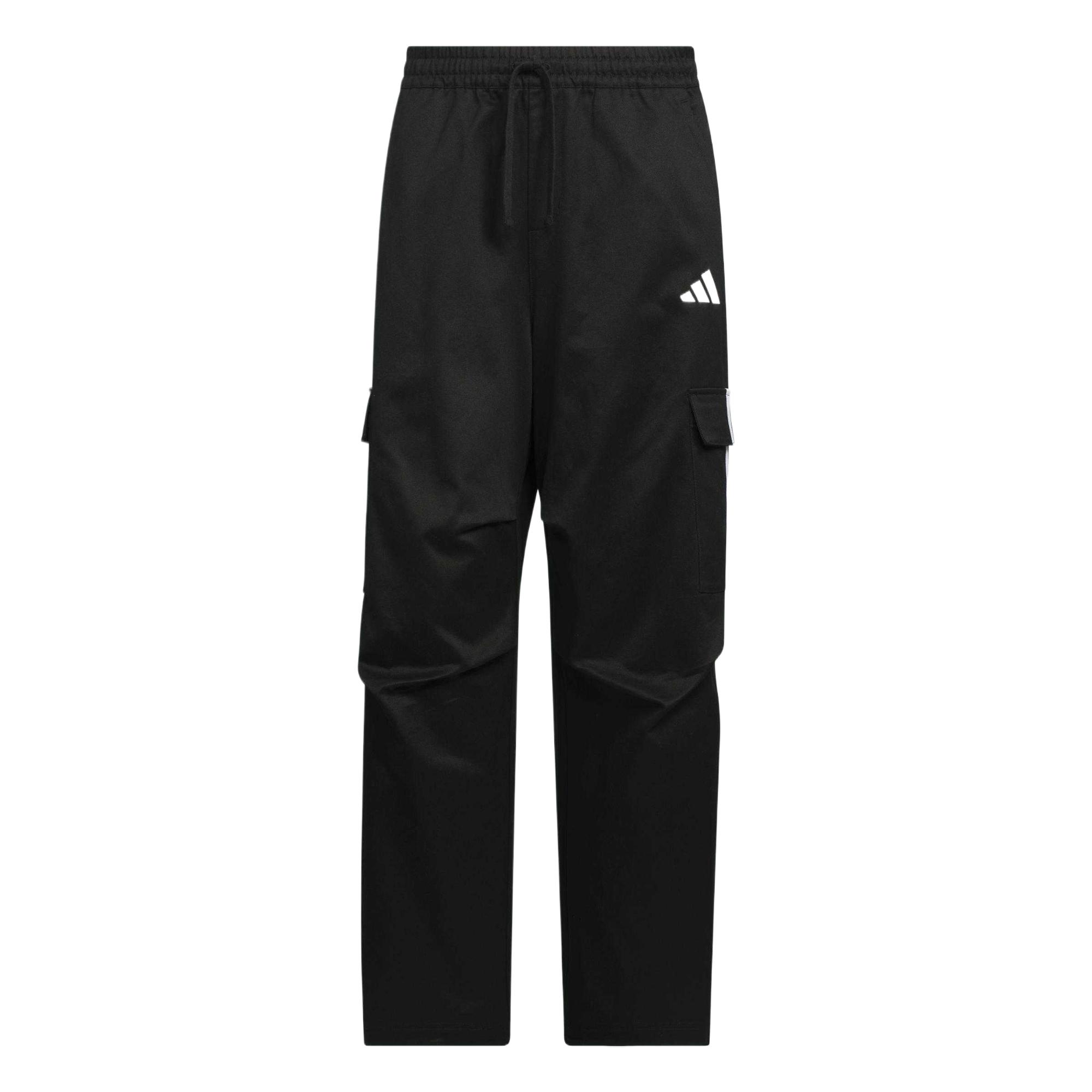 

Adidas Брюки-парашюты Свободные Удобные Полосатые Практичные Повседневные Брюки Мужские Низ KF2749 2XL