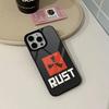 RUST Game Phone Case for Iphone 17 16 15 14 Air 13 12 11 Pro Max Mini Plus Fundas Shell PC+TPU Cover