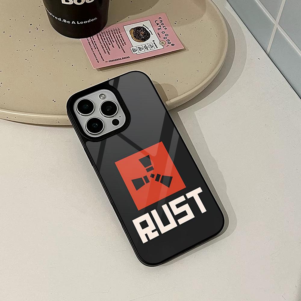 RUST Game Phone Case for Iphone 17 16 15 14 Air 13 12 11 Pro Max Mini Plus Fundas Shell PC+TPU Cover