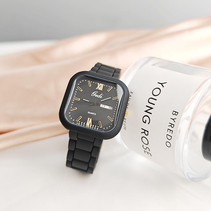 Gedi Fashion Female Watch With Calendar Function Waterproof Quartz For Office And Daily Wear