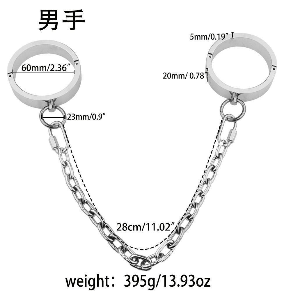 SM Toys Sex Toys Heavy Handcuffs Footcuff Shackles Toys Bondage and Discipline Flirting Alternative Sex Toy