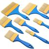 5pcs/set Nylon Bristle Paint Brushes Plastic Handle Smooth Application Wall Painting Tools All-Purpose Latex Brush