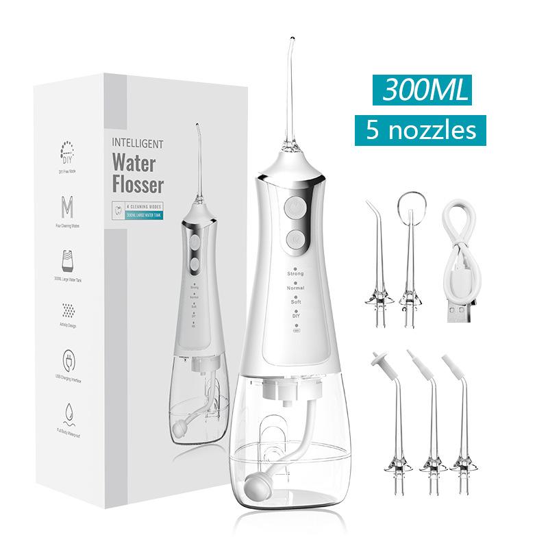 Household Pulse Electric Dental Flusher Portable Beauty Instrument Water Floss Removal Dental Stone Oral Care