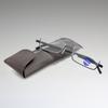 Fashion Reading Glasses Free Case As A Gift Ultra Narrow And Lightweight Semi-Rimless Design Metal Frame
