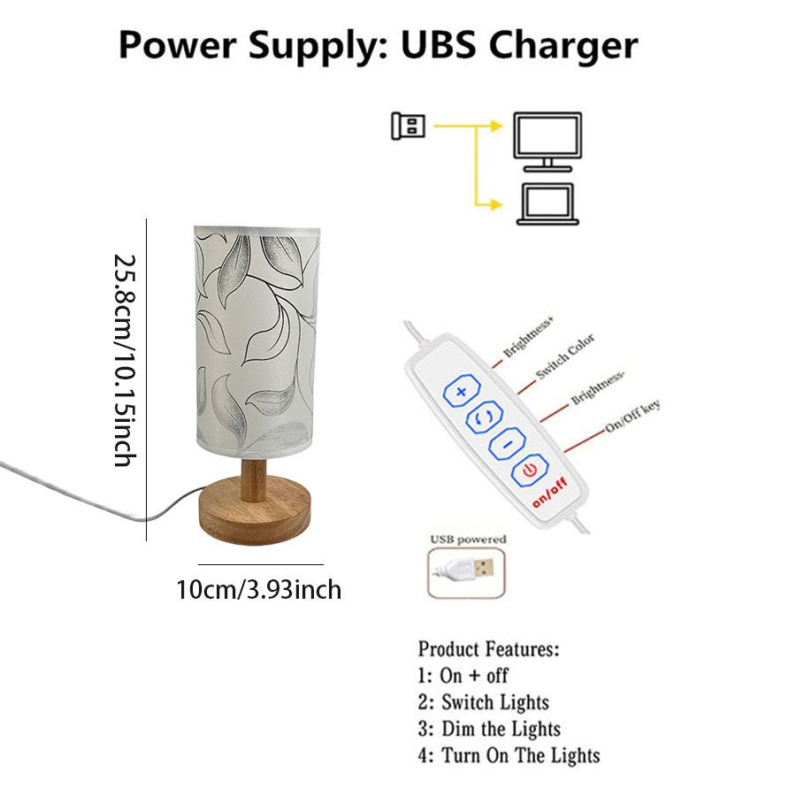 

Атмосфера Спальня Прикроватная Лампа Светильник Роскошный Декор Творческий Простой Современный Теплый Трехцветный Диммирующий Настольный Декоративный Светильник Tricolor&Beige белый
