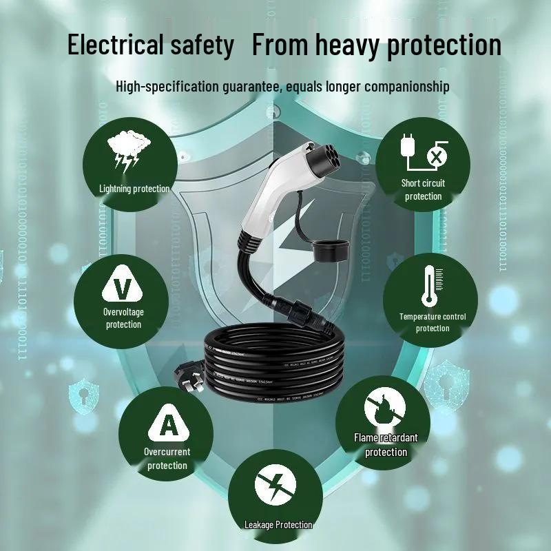 Huachen Xinyuan Jin Hai Lion EV Portable Charging Cable for Electric Vehicles