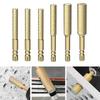 6pcs 6-12mm Hexagonal Shank Core Drill Bit Brazed Diamond Drill Bit For Tile Marble Granite Concrete Dry Drilling Hole Opener