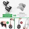 Triangles Clothes Hanger Connector Hooks Closet Clothes Hooks Rack Space Saving Cascading Plastic Wardrobe Coat Organizer Holder