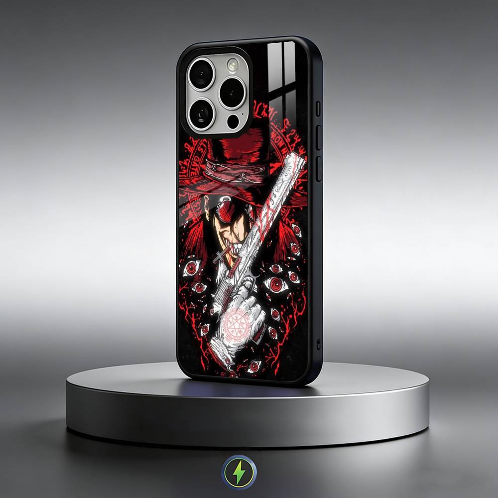 Anime H-hellsing  Phone Case For iPhone17,16,15,14,13,12,11 Plus,Pro Max Magnetic For Magsafe Wireless Charging