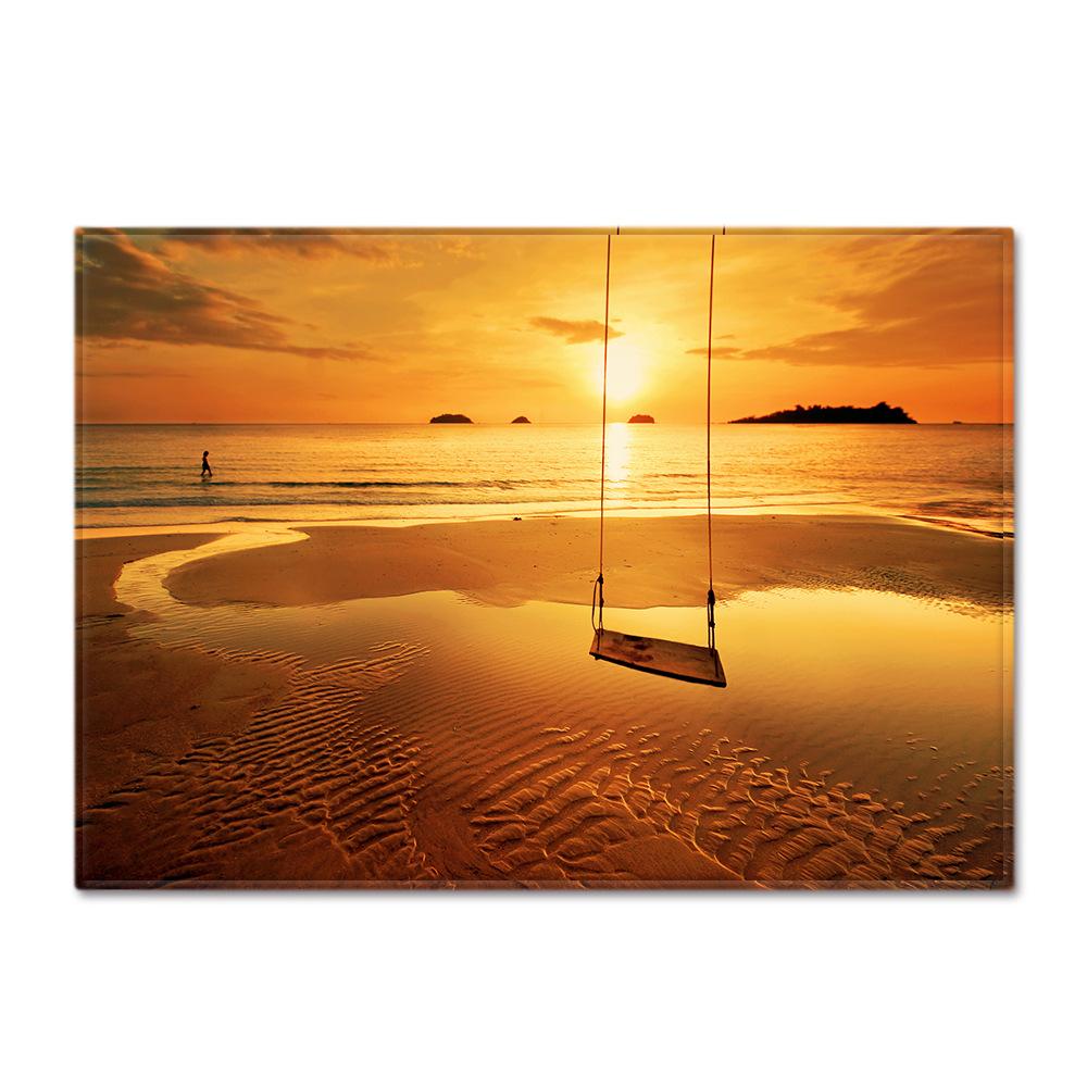 Scenic Carpet Feather Wind Bedroom Floor Mat