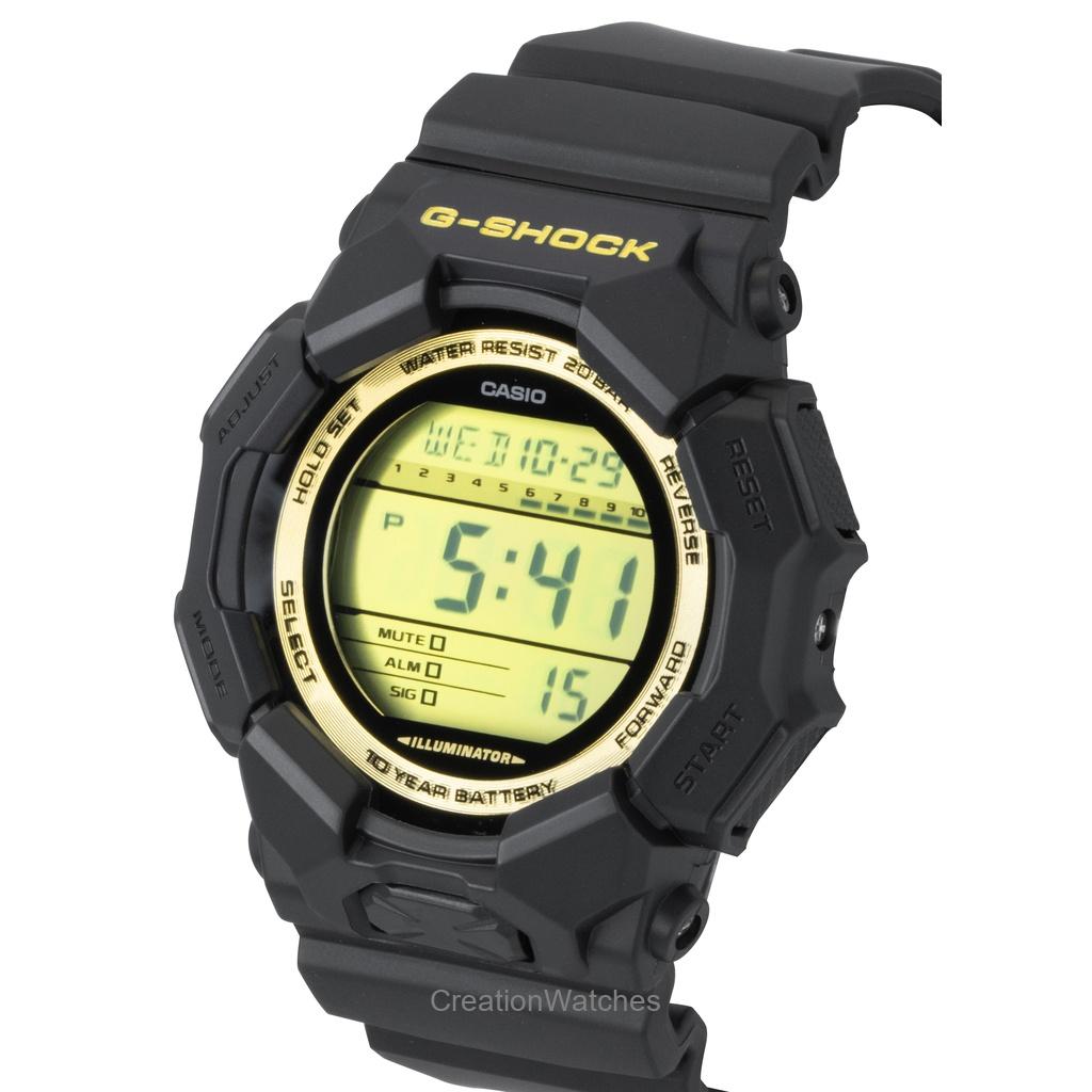 Casio G-Shock Bio-Based Resin Strap Digital Quartz GD-010GB-1A9 200M Men's Watch