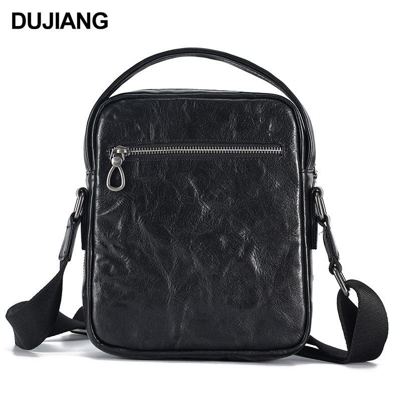 

Duiang First-Layer Cowhide Shoulder Bag Men S Bag, Messenger Bag, High-End Commuter And Leisure Outdoor Men S Messenger Bag