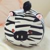 Tiger Creative Zebra Shaped Plush Toy Cushion Pp Cotton Kids Birthday Decor Gift
