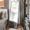 Full-Length Floor-Standing Wall-Mounted Dressing Mirror for Bedroom or Living Room.