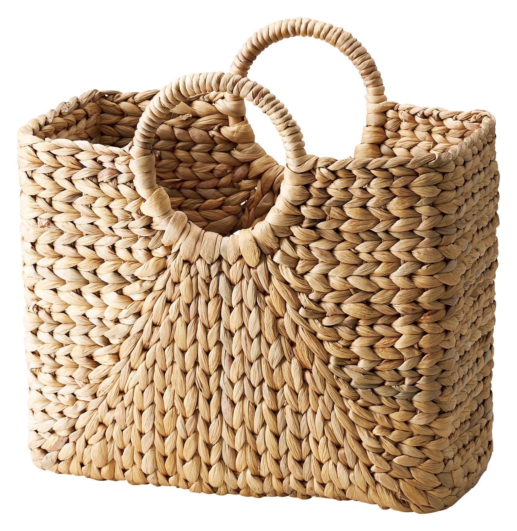 Сумка-корзина из гиацинта водного Chidori Industry HC-139NA