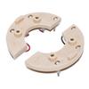 25A Rotating Rectifier Module Bridge Rectifier Stainless Steel Professional Voltage Regulator Rectifier for RSK2001 Generator