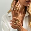 Stylish Sea Star Solar Designs Alloy Rings Comfortable Wear For Daily Outfits