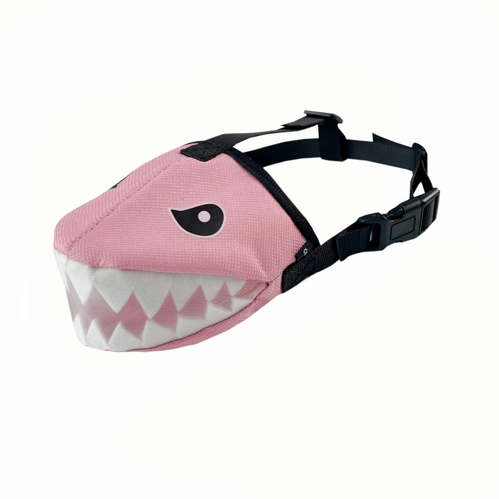 Shark Style Dog Muzzle: Anti-Bite, Anti-Lick, Anti-Eat Cartoon Design Pet Supplies