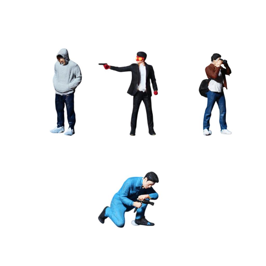 1/64 Miniature People Figurine,People Figure,Trendy,Craft,Resin Hand Painted