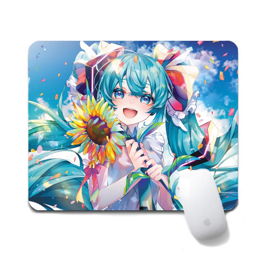 Hatsune Miku Non-Slip Mouse Pad, 20x24cm