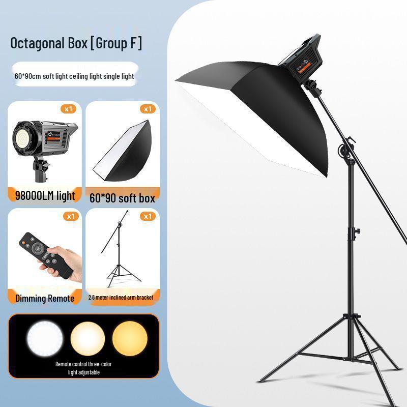 Pro LED Parabolic Softbox for Indoor Photography and Live Streaming