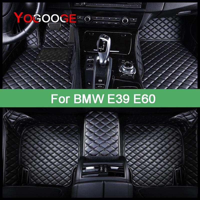 

Автомобильные коврики YOGOOGE для BMW E39 E60 1995-2010 лет, аксессуары для ног Coche
