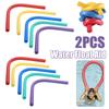 2PCS Swimming Pool Noodle Stick EPE Buoyancy Stick Swim Aid Foam Stick Colorful Solid Foam Water Floating Aid Pool Accessorie