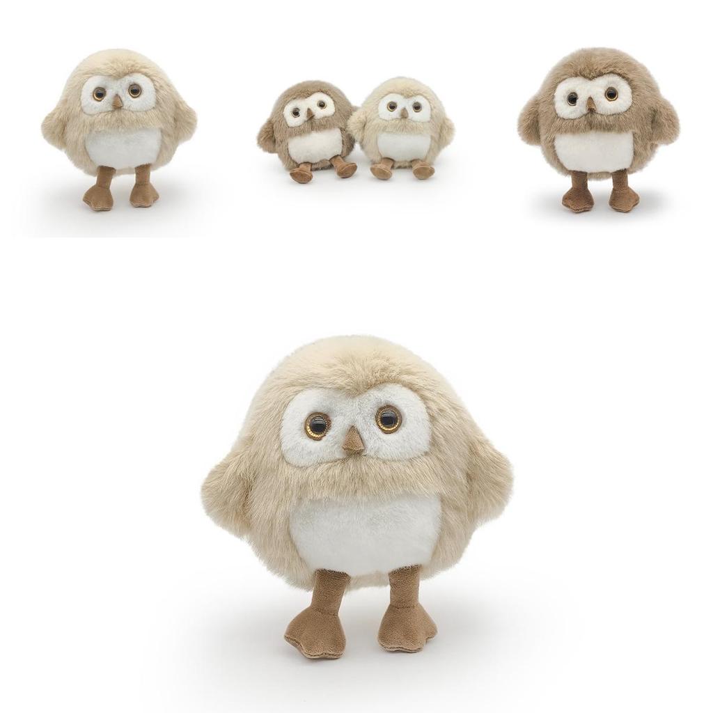 Realistic Plush Owl Doll Soft Toy For Kids Cozy Cuddly Pillow Perfect Gift For Children