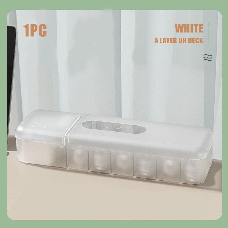 1PC Mit 7 Fächern Organizer Ladekabel Aufbewahrungsbox Datenkabel Aufbewahrungskoffer Wiederverwendbare Kabel Aufbewahrungsbox Für Home Reise Neu