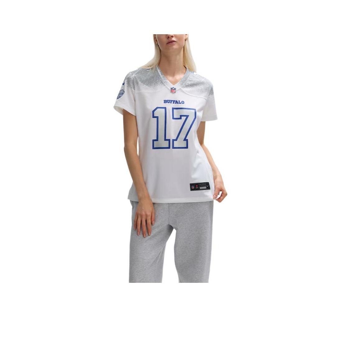 

Nike Nfl Josh Allen Rivalries Series V-Neck Loose Fit Short Sleeve Football Jersey Women jersey 67NW0G6281F-RZ1 S