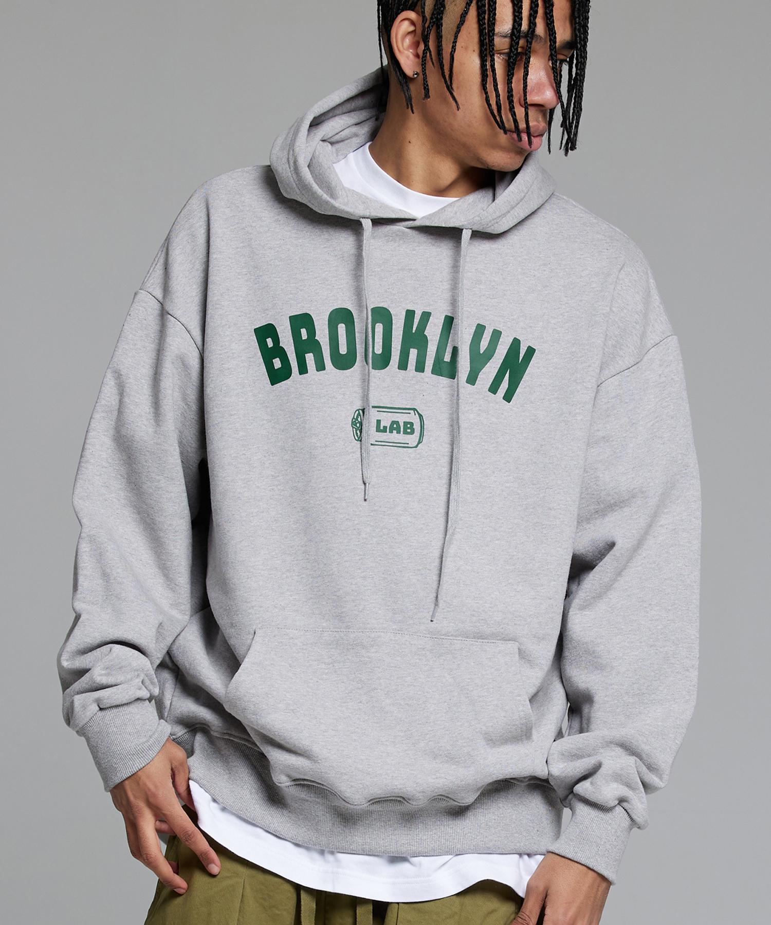 Cream Soda Lab Brooklyn Natural Fit Hoodie Grey M