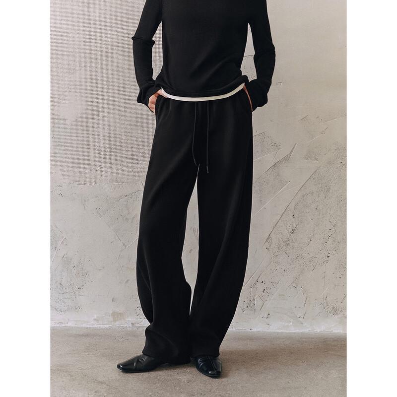 Peacebird Women's High-Waisted Fleece-Lined Winter Warm Casual Pants