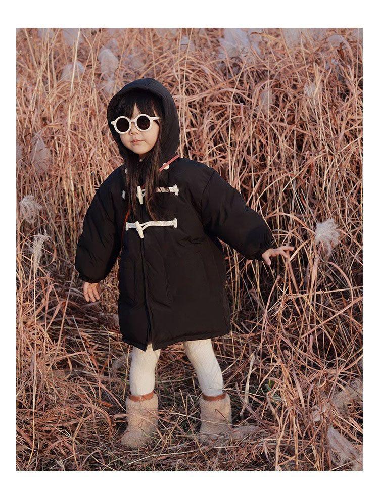 2025 Kids' Winter Snow Boots: Girls' Fur Ankle Boots, Thick Fleece, Warm Cotton, Baby Boots.