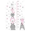 Easy To Apply Height Chart Sticker Removable Creative Kids Room