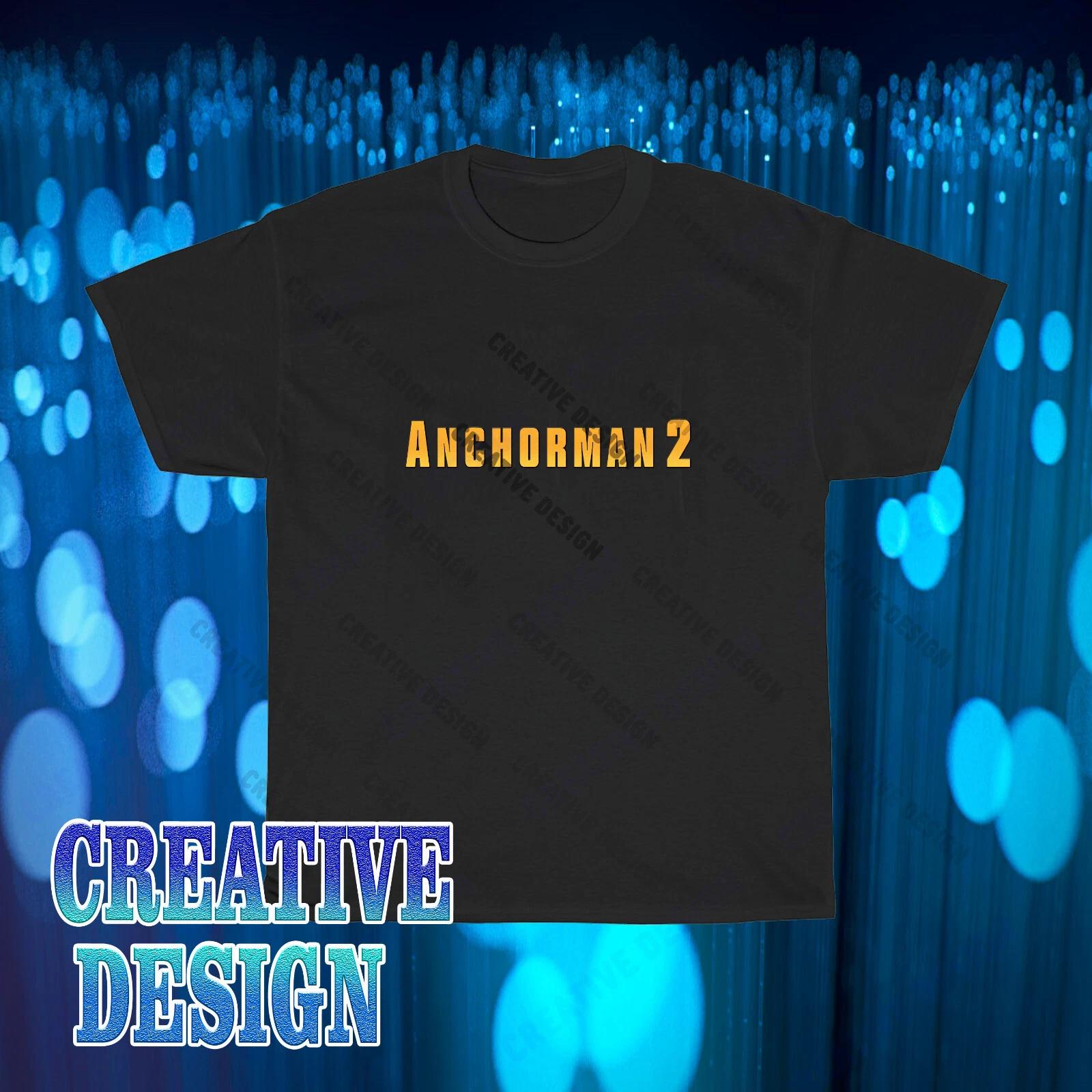 Brand New Anchorman Ron Burgundy Logo T-Shirt Funny Size S to 5XL 2XL