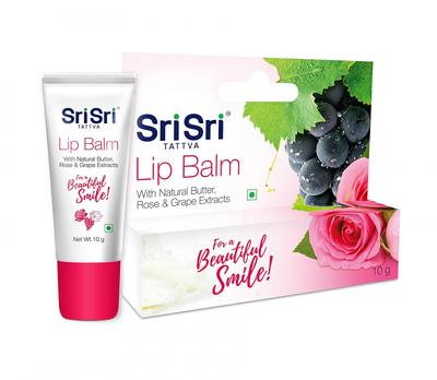 Lip Balm with Rose and Grape Extract (10 G), Lip Balm,