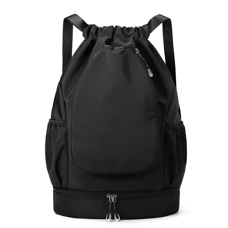 Men and Women Backpack Tennis Bag Portable Oxford Cloth Backpack Lightweight Commuting Badminton Bag Tie Pocket Sports Bag