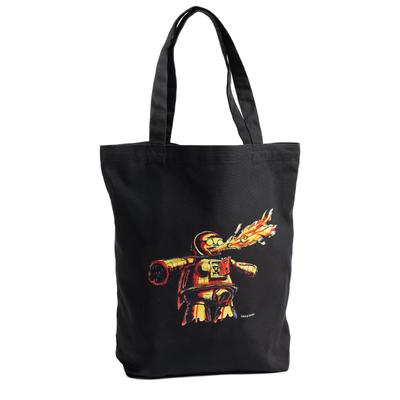 [HYPER MUSEUM HANNO] Tote Bag by Kenji Yanobe (Giant TorayanBlack)
