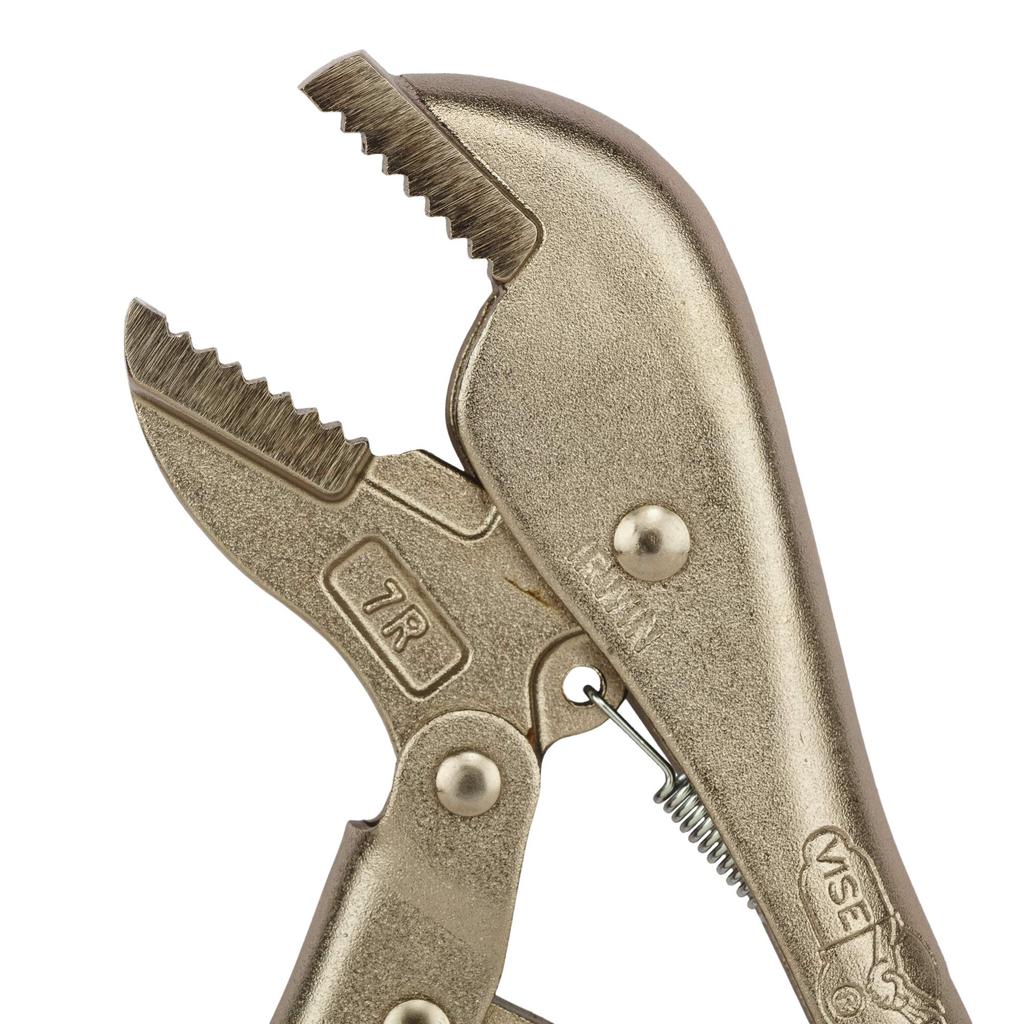 IRWIN 7R Locking Straight T0302EL4 Pliers, Jaw,
