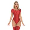 Sexy Women Yoga Stain Smooth Bodysuit Oil Glossy Shiny Elastic Maid Tights Yoga Shaping Leotard One Pieces Thong Dance Wear