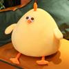Decoration Animal Doll Plush Pillow Fatty Yellow Chicks Plush Toys Adorable Chick Doll Stuffed Toy