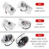 2pcs Car Door Welcome Shadow Light LED Projector Ghost Atmosphere Logo Decorative Lamps For Mazda 6 8 Atenza Axela RX-8 RX-9