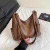 Large-capacity Tote Bag - Retro Casual Single-shoulder Bag with High Appearance Quality - Commuter Women's Bag