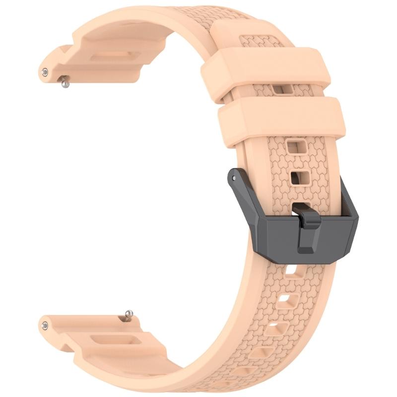 Breathable Silicone Watch Straps 24mm Flexible Designs Colorful Slim Fit Silicone Band Easy to Use for Smartphones