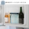 Marna Water Pitcher 1L - Fits in narrow spaces in the refrigerator (Heat-resistant/Dishwasher-safe/Wide mouth) Easy to clean Water, iced tea pot, cold
