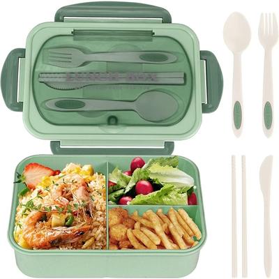 1200ml Pojemniki na lunch dla dorosłych Szczelny lunchbox z sztućcami Kuchenka mikrofalowa Bento Box dla pracowników biurowych Piknik Kemping